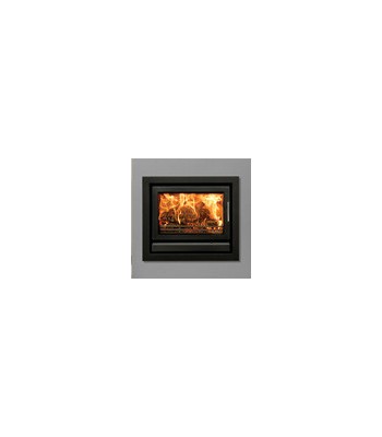 Riva 66 Multifuel Cassette Stove in Metallic Black or Storm Metallic Storm